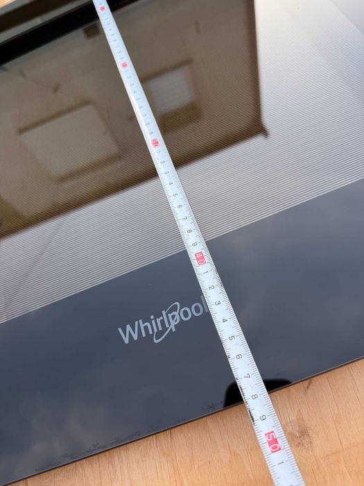 Drzwi z szybami piekarnika kuchenki Whirlpool rączka uchwyt