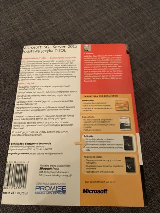 (6)Microsoft SQL Server 2012. Podstawy języka T-SQL