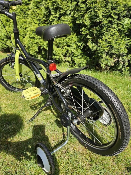 Rower Rowerek dziecięcy B TWIN Dark Hero 500 Decathlon 16" cali