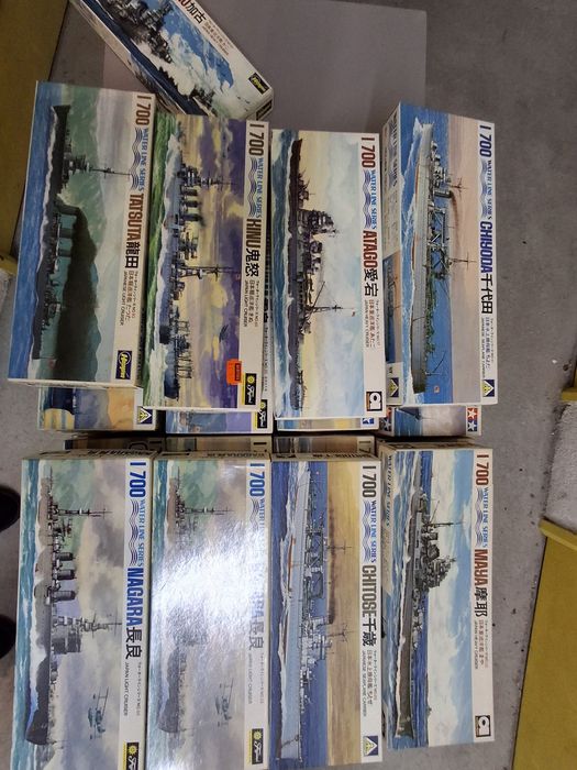 Kits vintage novos navios guerra segunda guerra japoneses fujimi etc
