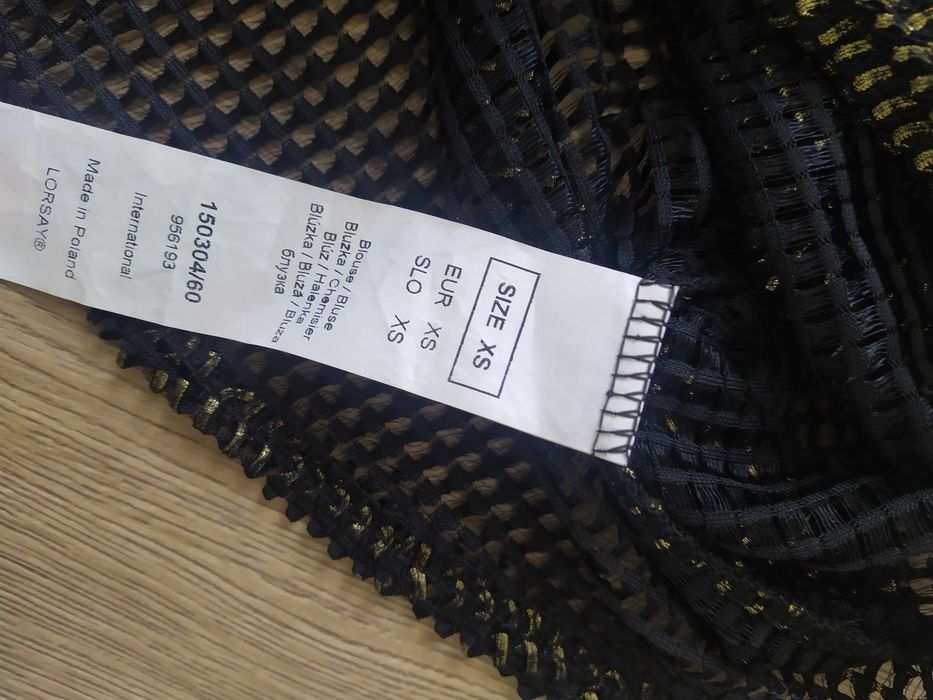 Bluzka z siateczki, Orsay XS