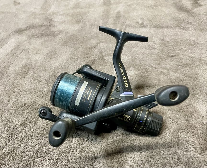shimano aero gtm 4010 reel Baitrunner + 2 Spare Spools  Fish For Tackle SOLD Shimano Aero GTM 4010