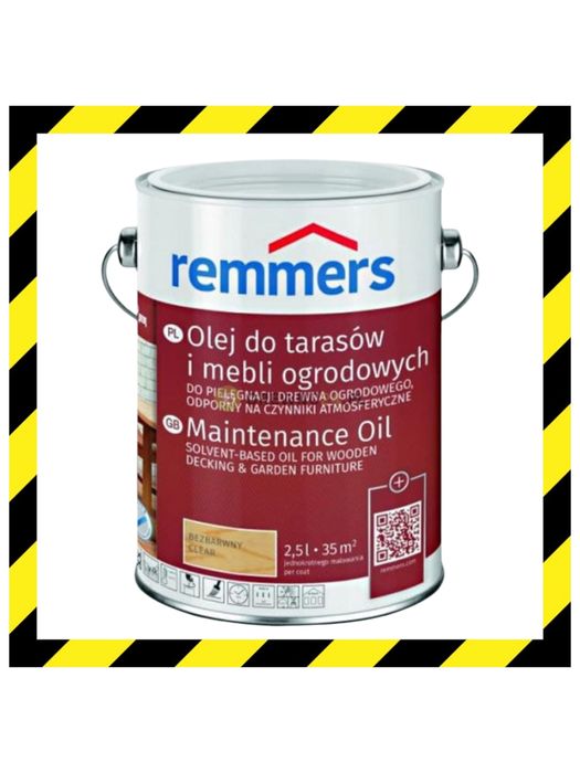 Remmers olej do tarasów i mebli ogrodowych 2,5L bezbarwny radmirradom