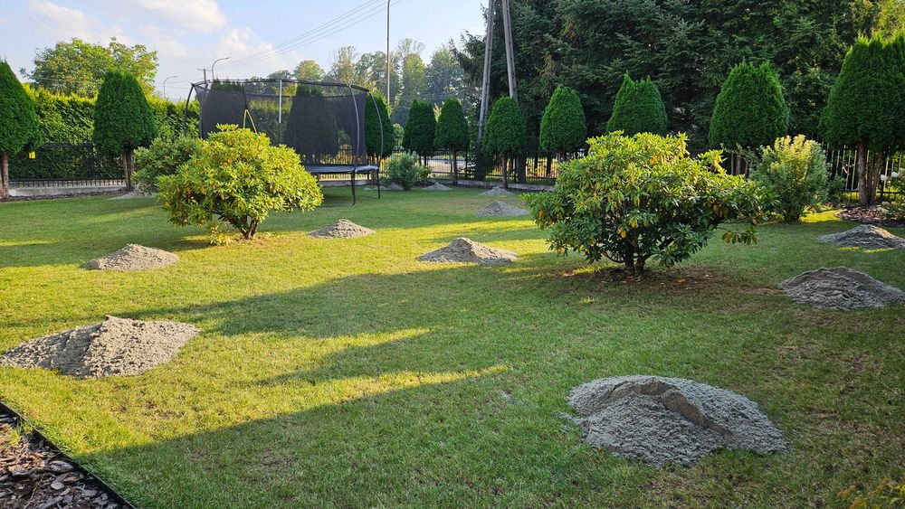 wertykulacja, aeracja rurowa, piaskowanie