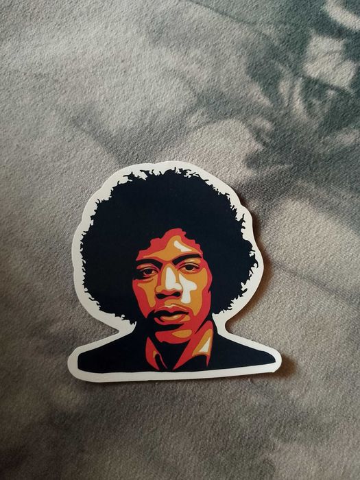 naklejka winylowa alternative jimi hendrix