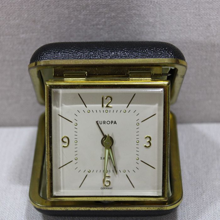 Budzik podróżny, mechaniczny Europa 2 Jewels