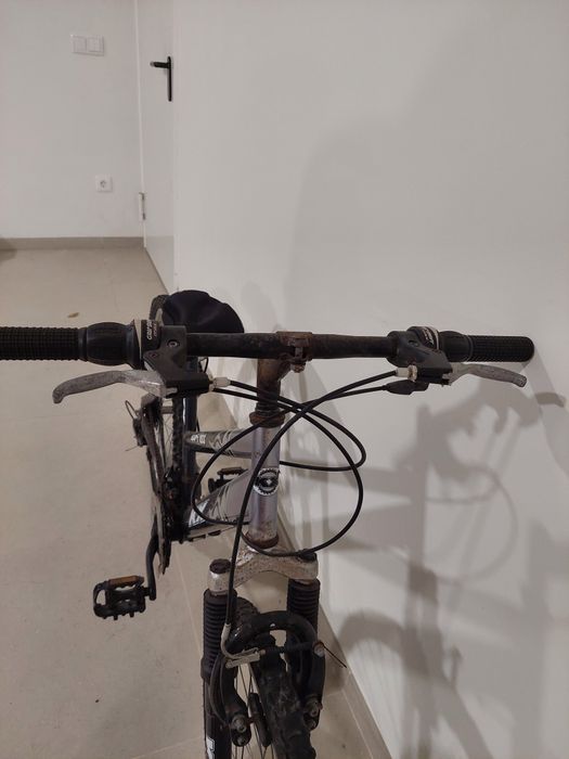 Bicicleta e capa de selim
