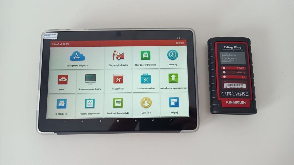 Ediag plus, Thinkdiag 2, DBSCAR 7 Diagzone X-Diag, ADS, ProDiag, Xpro5