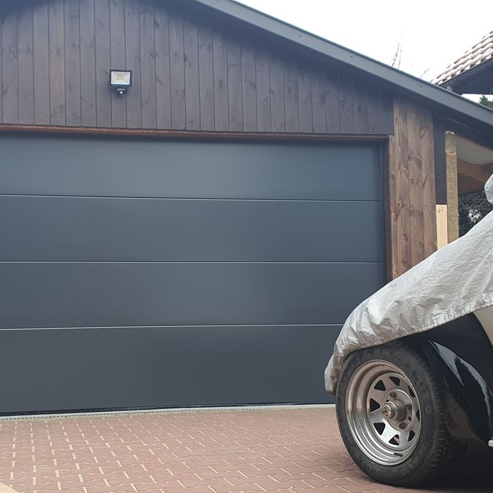 Brama segmentowa 60mm FAKRO ELITE 4000x2250 Antracyt (RAL7016)