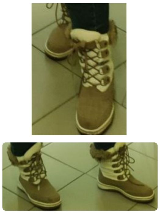 Зимние сапоги полусапожки ботинки р 37-38