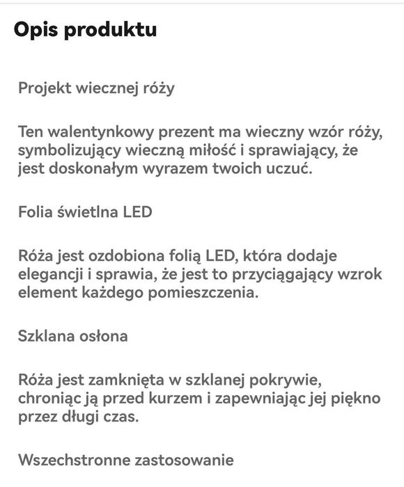 Nowa róża świecąca