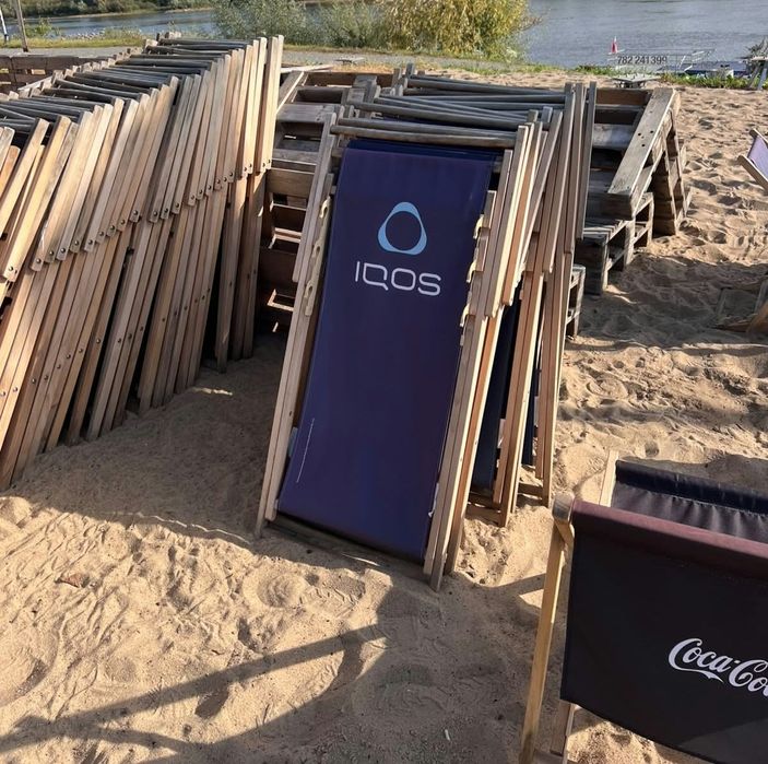 Leżaki ogrodowe, turystyczne, plażowe. Wawa