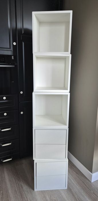 IKEA EKET Szafka dwie szuflady biała 35x35x35 cm