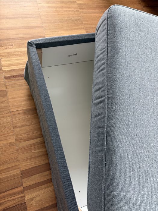 Podnóżek Ektorp Ikea szary Poznań
