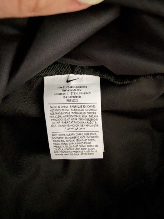 Сумка nike, Nike сумка-рюкзак, спортивна, чорна