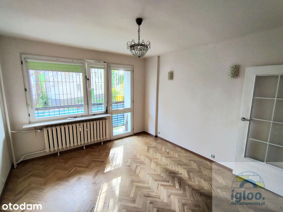 Mieszkanie - Parter - 2 pokoje - widna kuchnia-balkon