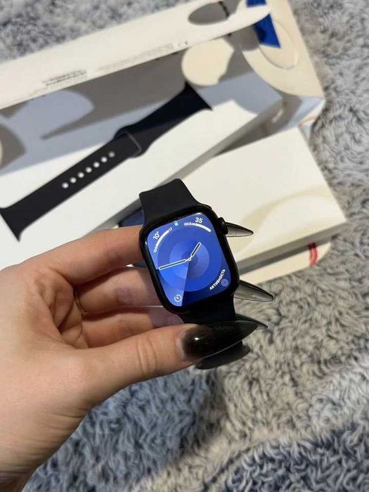 Смарт-годинник Apple Watch 9 100% батарея. Гарний стан. На подарунок!