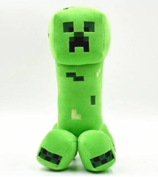 М'яка іграшка Майнкрафт Кріпер, Скелет 23 см