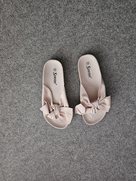 Klapki damskie r. 38