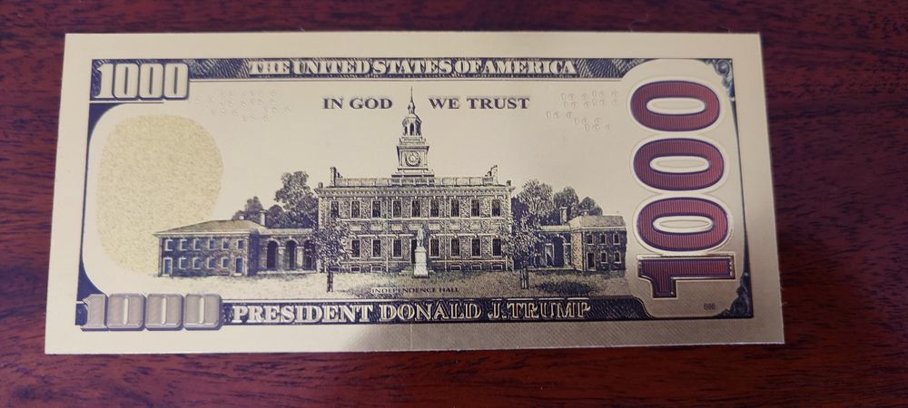 NOTA 1000 Donald Trump
