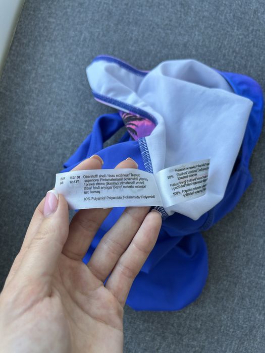 Дитячий суцільний купальник на 12-13 років