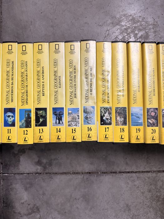 Colecao vhs National Geographic