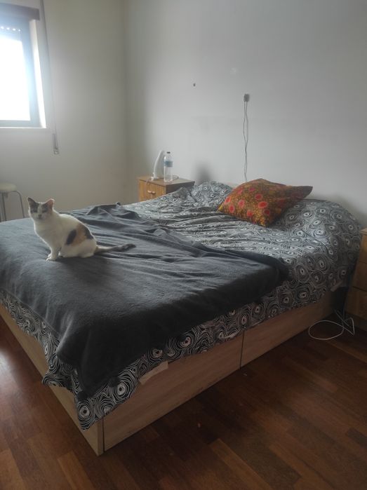 Cama Moviflor com 4 gavetas