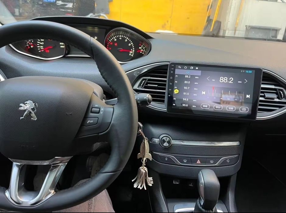 Rádio Peugeot 308 Android 14 com GPS (Novo)