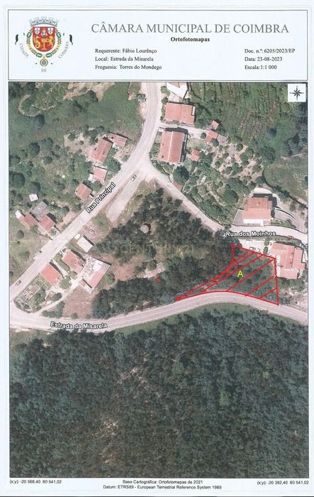 Terreno para construção | Vale de Canas | Coimbra