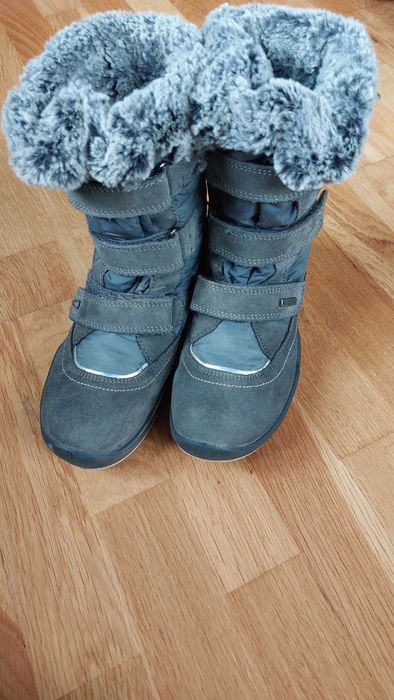 Kozaki zimowe dziewczęce (waterproof) rozmiar 35
