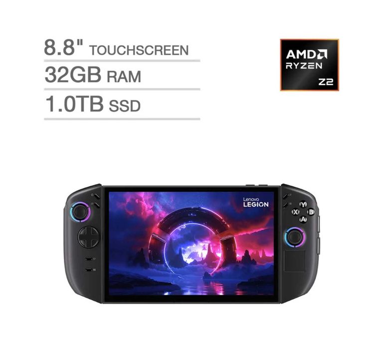 Lenovo Legion Go 2 Handheld Gaming PC - AMD Ryzen Z2 - 32GB RAM