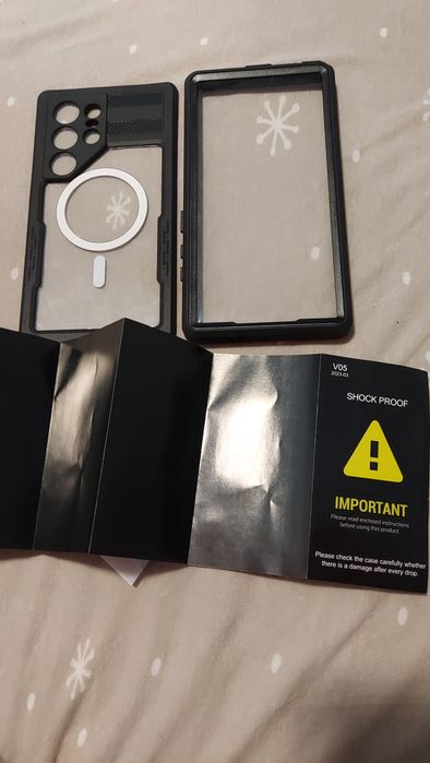 Etui pancerne Samsung s24 ultra zamykane etui