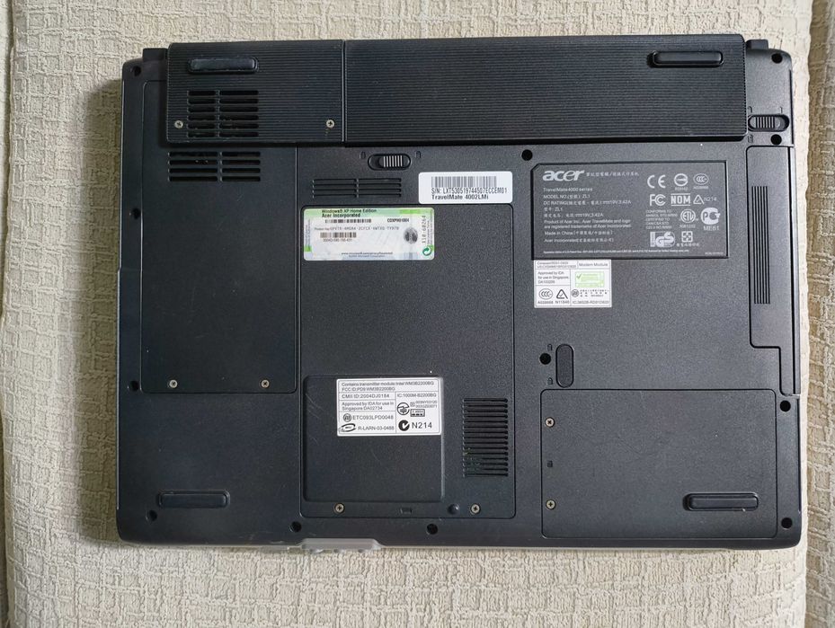 Acer TravelMate 4000 notebook