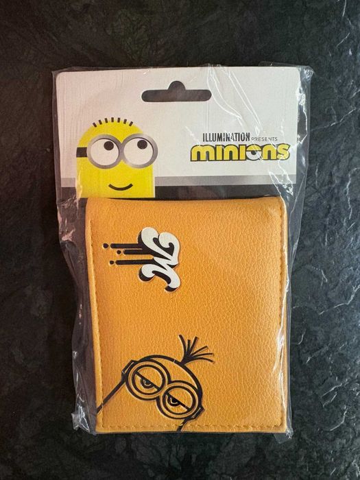 Portfel Minions - M Uniwersalny - Podwójny portfel Minionki - NOWE