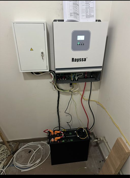 Гібридний сонячний інвертор Rayssa 8600W 48V