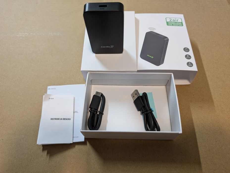 Carlink 5.0 adapter Android auto / Apple car play bezprzewodowy