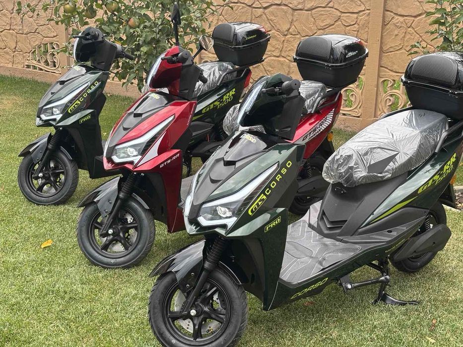Електроскутер Corso GTS RR 2000W 72V/32Ah на літій-іонна  БАТАРЕЇ.
