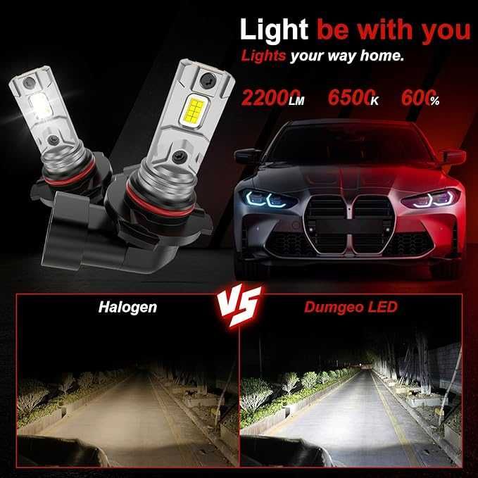 Żarówka Led 9012 Hir2, 22000 Lumenów 6500 K 600% Biała