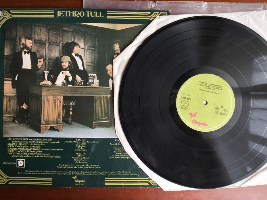 Disco de vinil LP Jethro Tull Heavy Horses