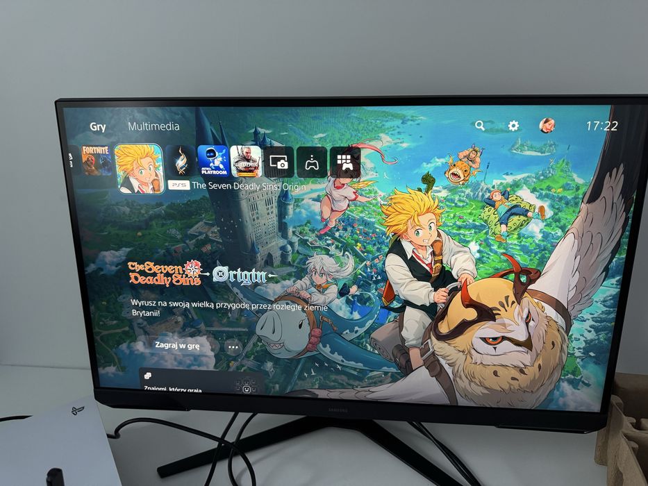 Monitor SAMSUNG Odyssey G5 LS27FG510EUXEN 27" 2560x1440px VA 180Hz 1 ms