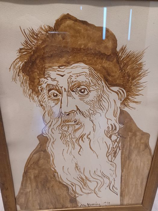 Portret Żyda 1934 rok