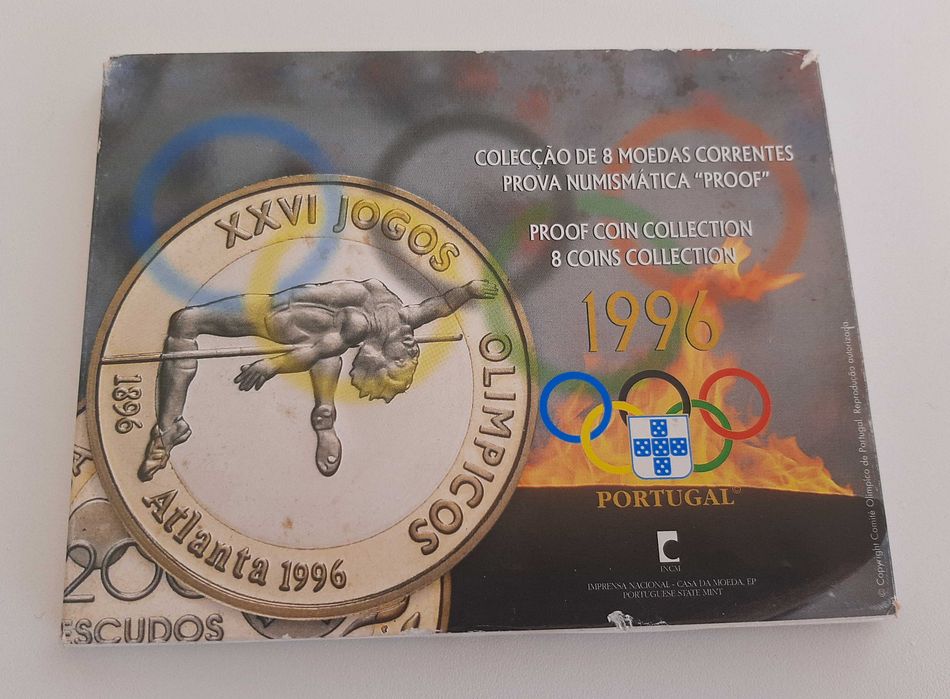 Séries Moedas correntes 1995 e 1996 (PROOF)