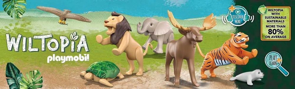 PLAYMOBIL Wiltopia - Wilk 71056.