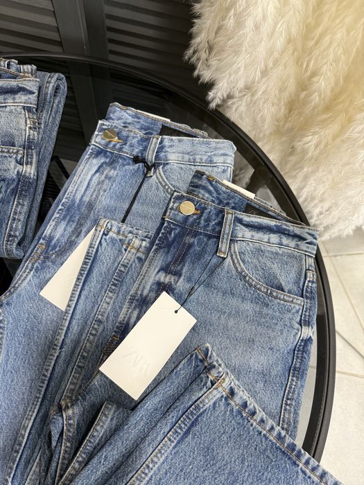 Джинси ZARA straight fit 34,36,38  оригінал
