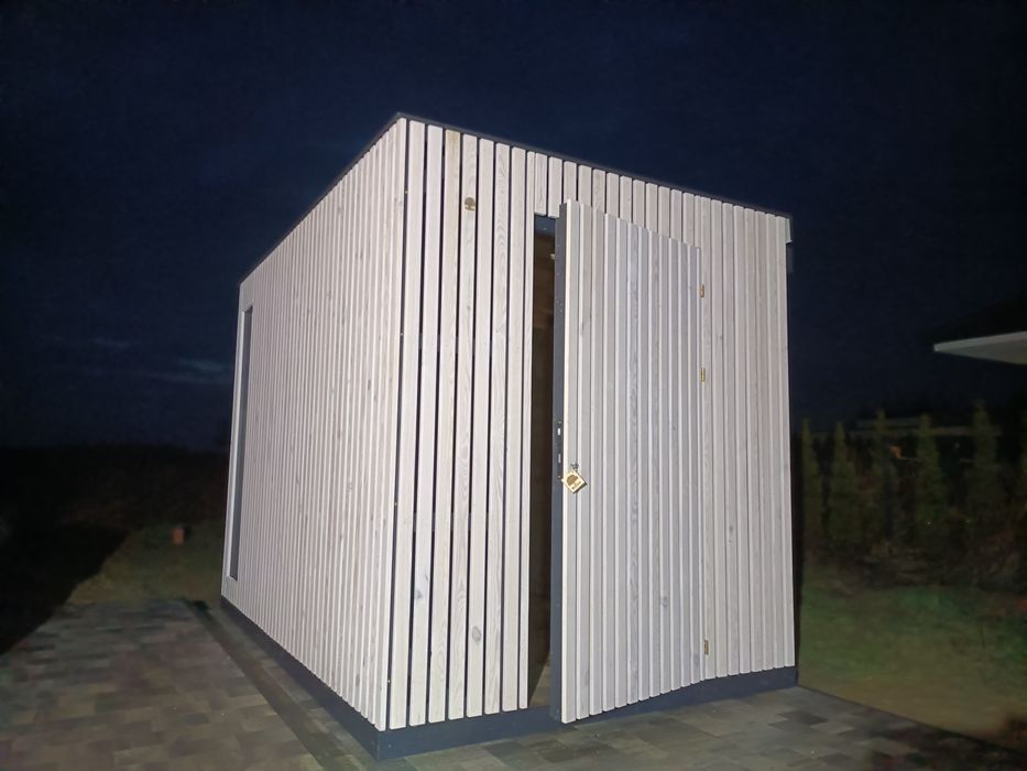 Domek narzędziowy, ogrodowy nowoczesny, drewutnia,szopa 6m2