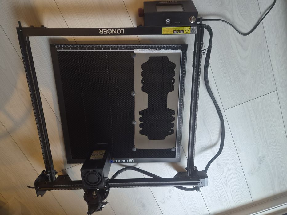 Grawerka laserowa LONGER RAY5 20W + chłodzenie + plaster miodu