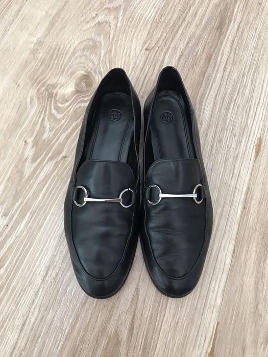 Massimo Dutti loafersy 37 skóra naturalna
