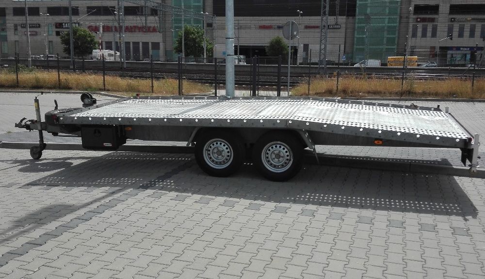 Laweta wynajem przyczepa 5.0 metrów wypożyczenie od 100 złotych.