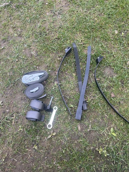 Uchwyt rowerowy  na hak 3 rowery + Listwa