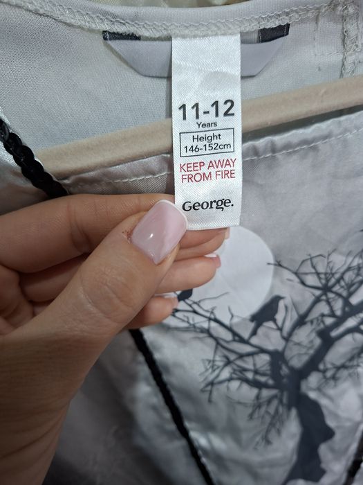 Sukienka czarownicy - karnawał/halloween